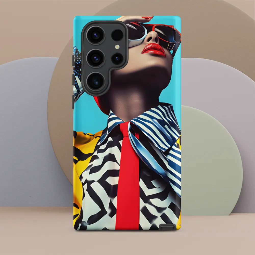 Chic Confidence in Bold Patterns