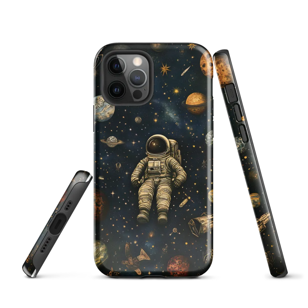Cosmic Voyage: An Astronaut's Solitude