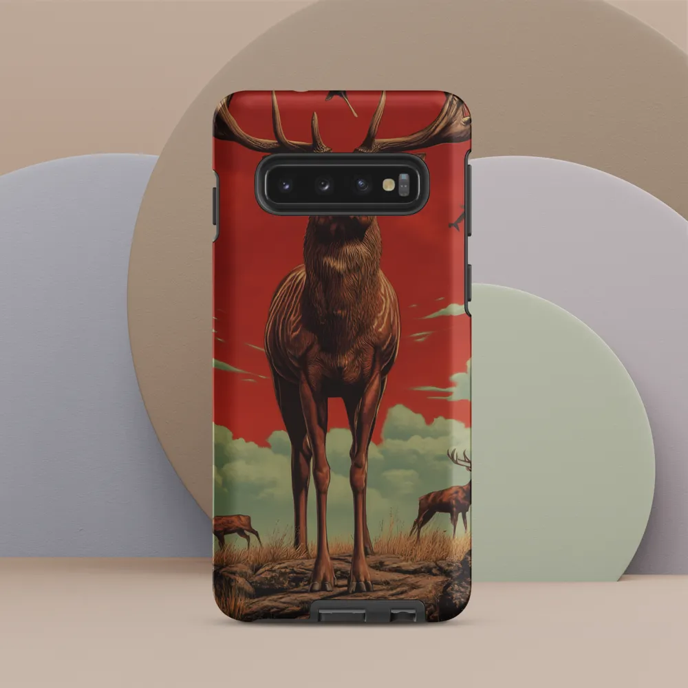 Majesty in Red: The Stalwart Stag
