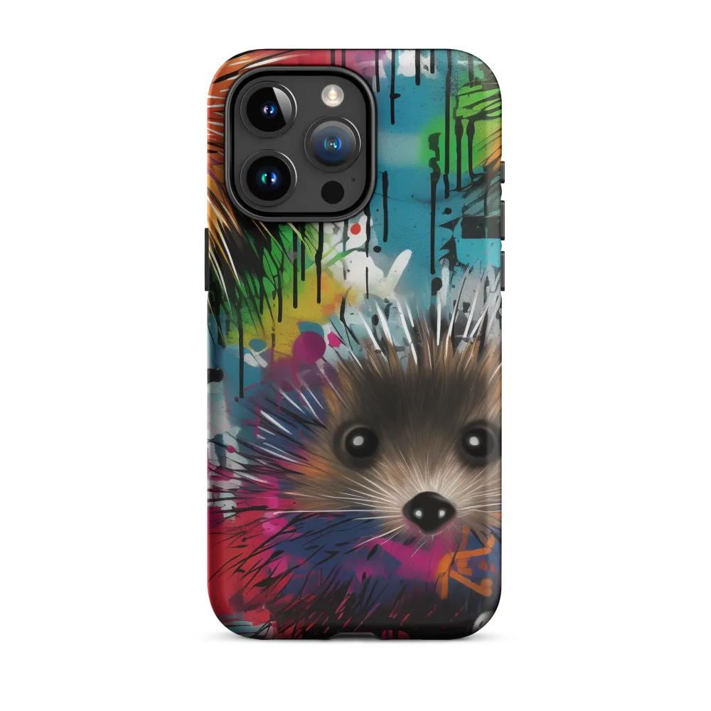 Whimsical Hedgehogs in a Kaleidoscopic Wonderland