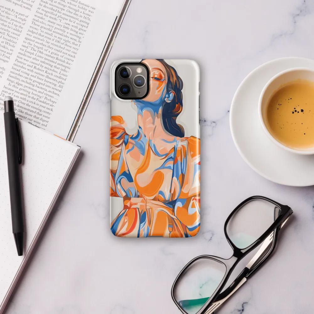 Fluid Fashion: A Modern Portrait | Phone Case |  11 Pro Max | Snap Case | Glossy