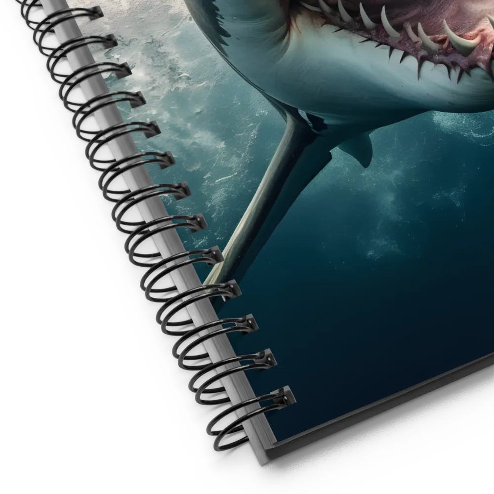 Fierce Majesty of the Ocean | Spiral Notebook