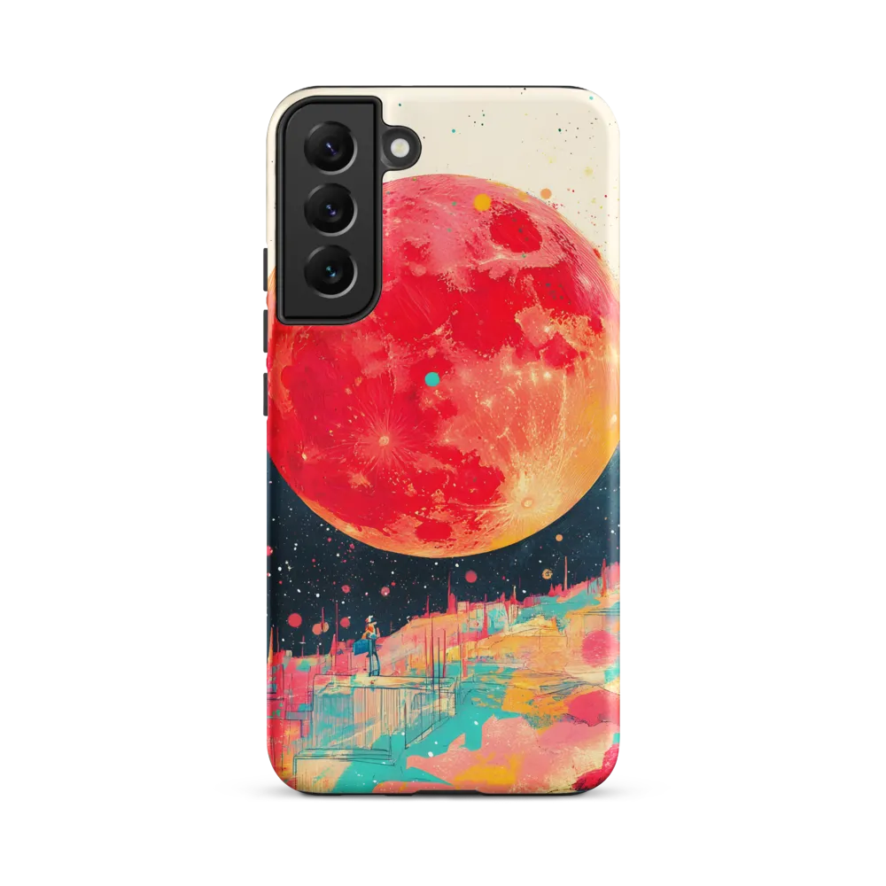 Crimson Dreams: A Lunar Exploration