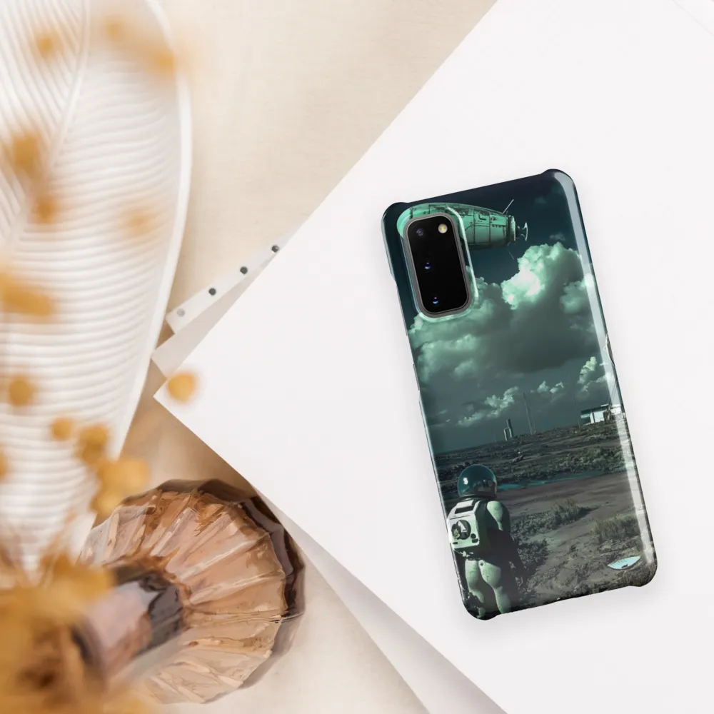 Beyond the Ruins: A Cosmic Journey | Phone Case |  S20 | Snap Case | Glossy