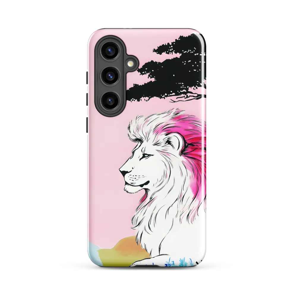 Serene Majesty: A Lion's Profile