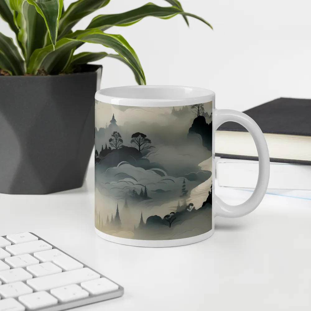 Whispers of the Misty Landscape | Mugs | Multiple Sizes & Colors