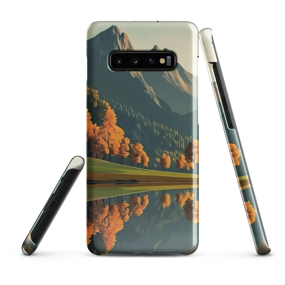 Reflections of Autumn | Phone Case |  S10 Plus | Snap Case | Glossy