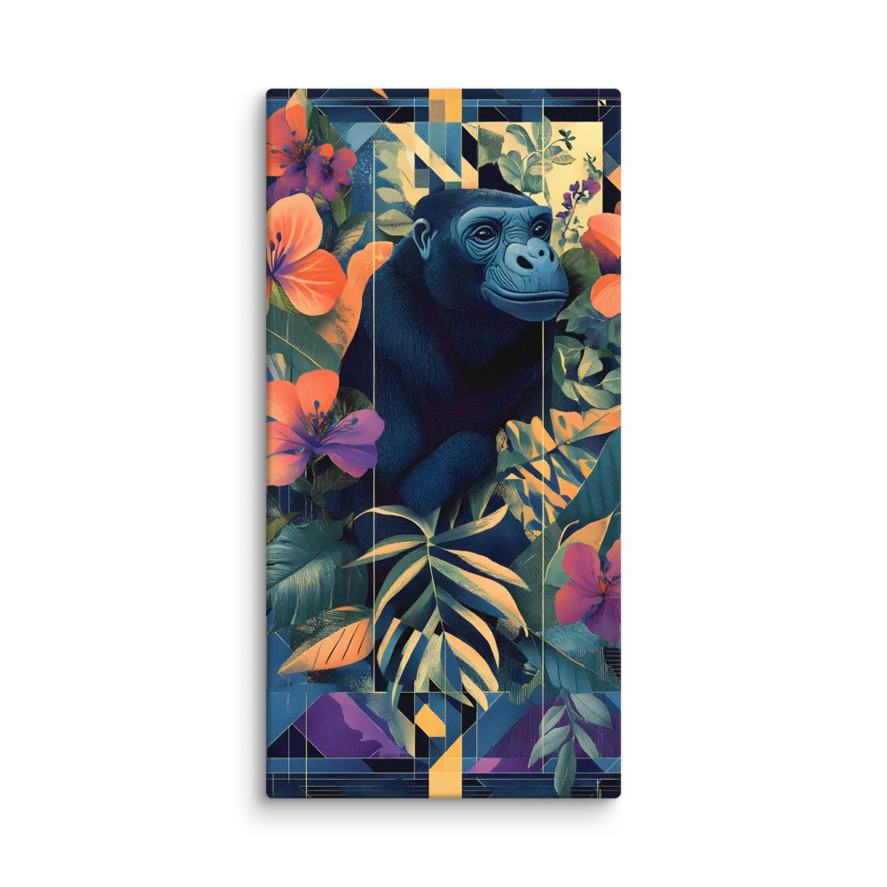 Harmony of Nature and Geometry | Canvas | 10″×20″