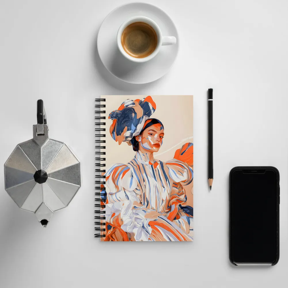 Vibrant Elegance | Spiral Notebook