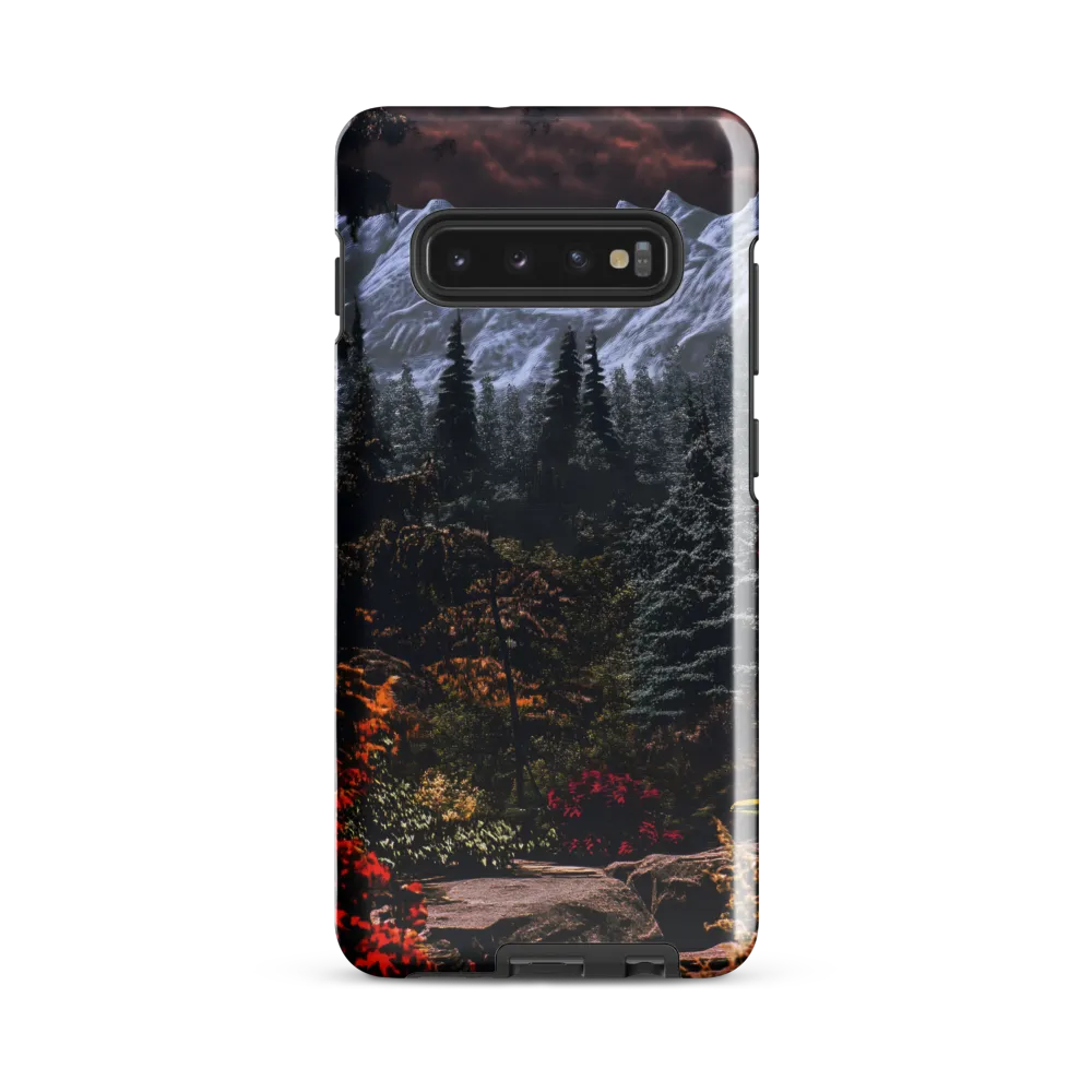 Mystical Mountain Reverie | Phone Case |  S10 Plus | Tough Case | Glossy