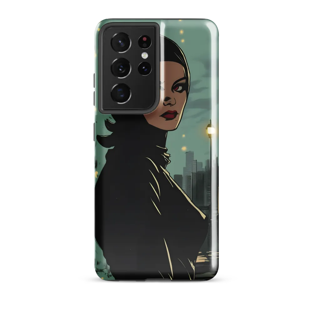 Shadows of Intrigue | Phone Case |  S21 Ultra | Tough Case | Glossy