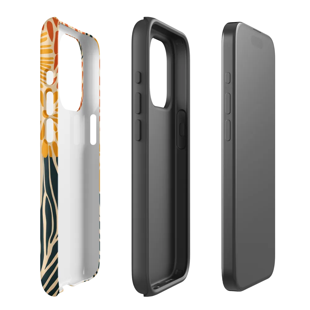 Serenity in Bloom | Phone Case |  15 Pro | Tough Case | Matte