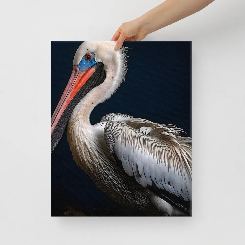 Majestic Pelican Portrait