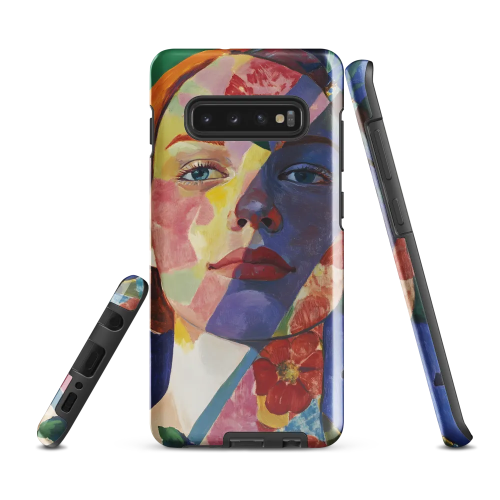 Portrait of Fragmented Beauty | Phone Case |  S10 Plus | Tough Case | Glossy