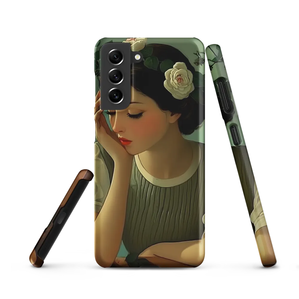 Whispers of Serenity | Phone Case |  S21 | Snap Case | Matte