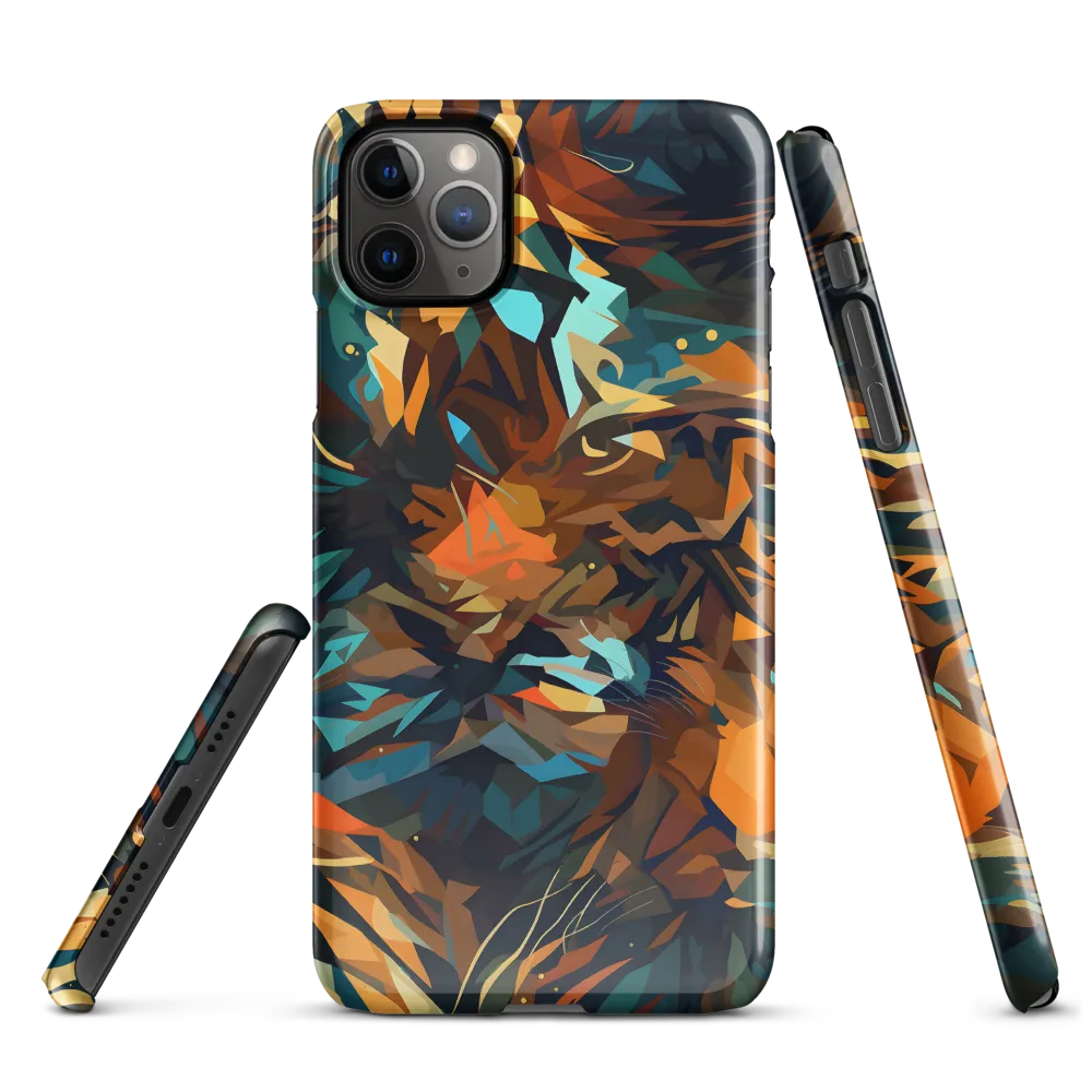 Wild Symphony: Abstract Tigers | Phone Case |  11 Pro Max | Snap Case | Glossy