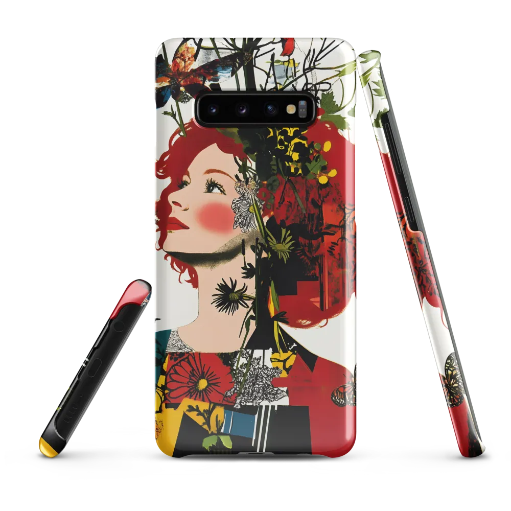 Floral Dreams | Phone Case |  S10 Plus | Snap Case | Glossy