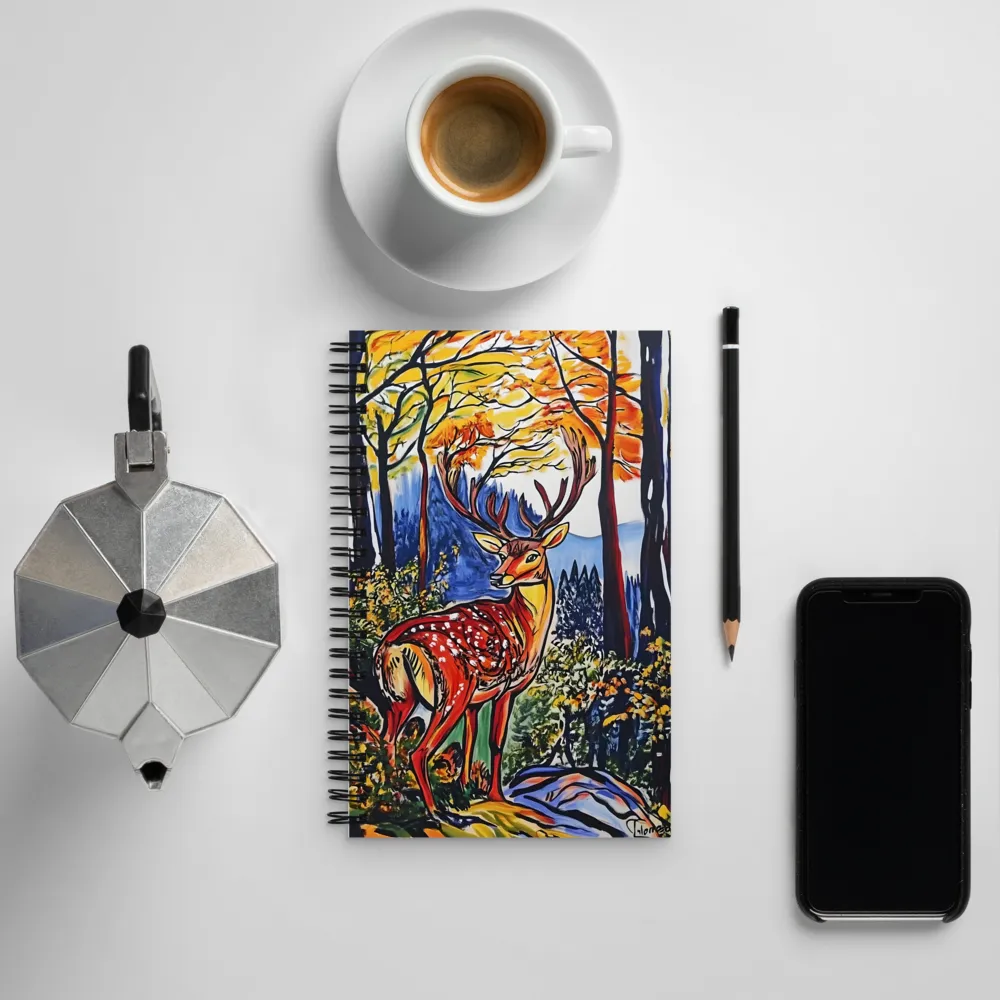 Majestic Serenity of the Forest | Spiral Notebook