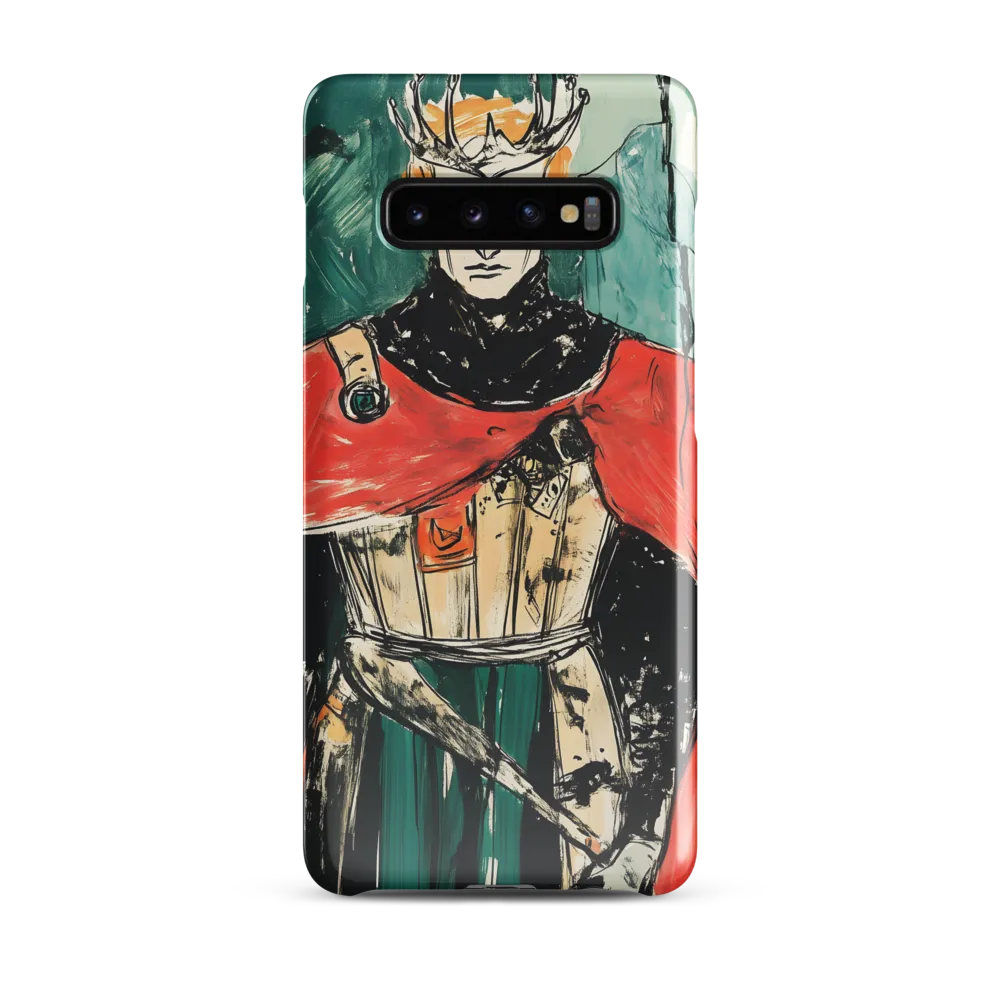 The Stoic Sovereign | Phone Case |  S10 Plus | Snap Case | Glossy