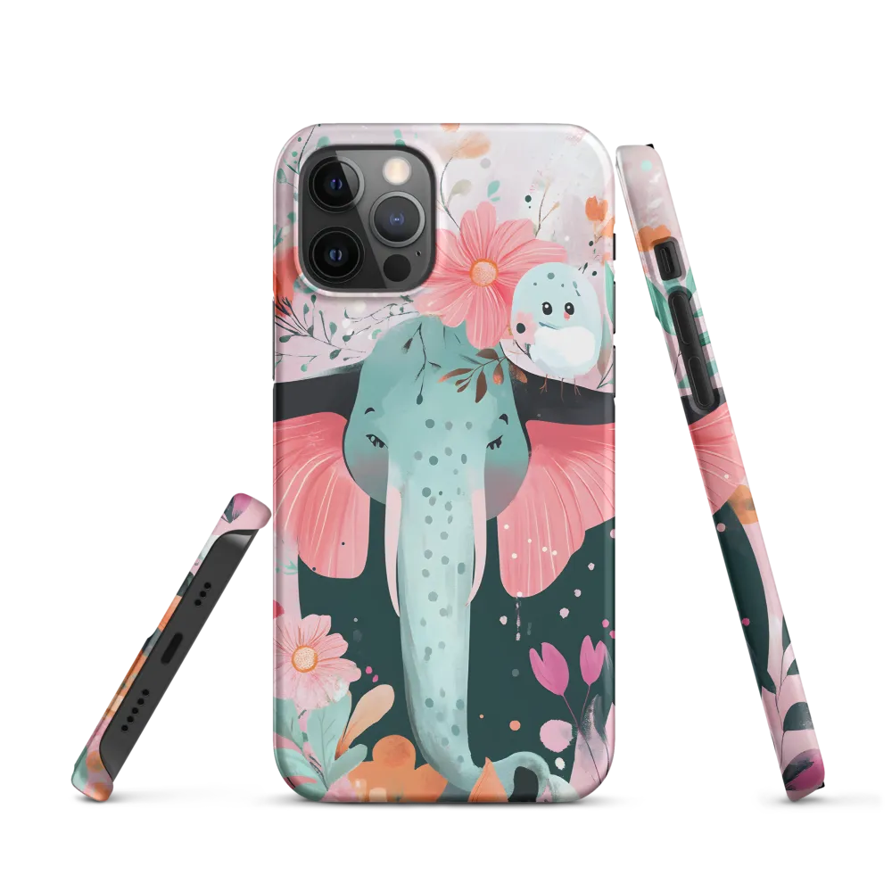 Whimsical Elephant in Bloom