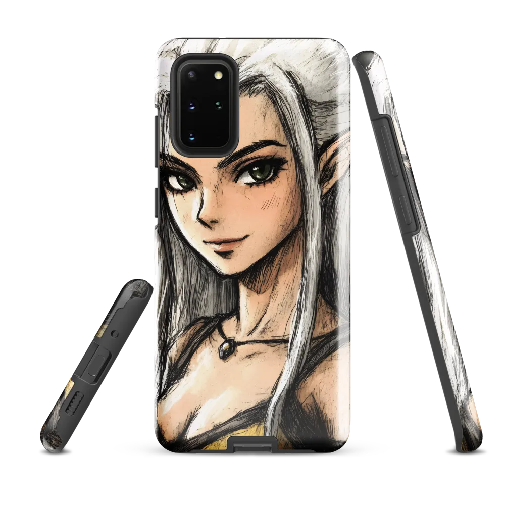 Ethereal Elegance: The Elf's Portrait
