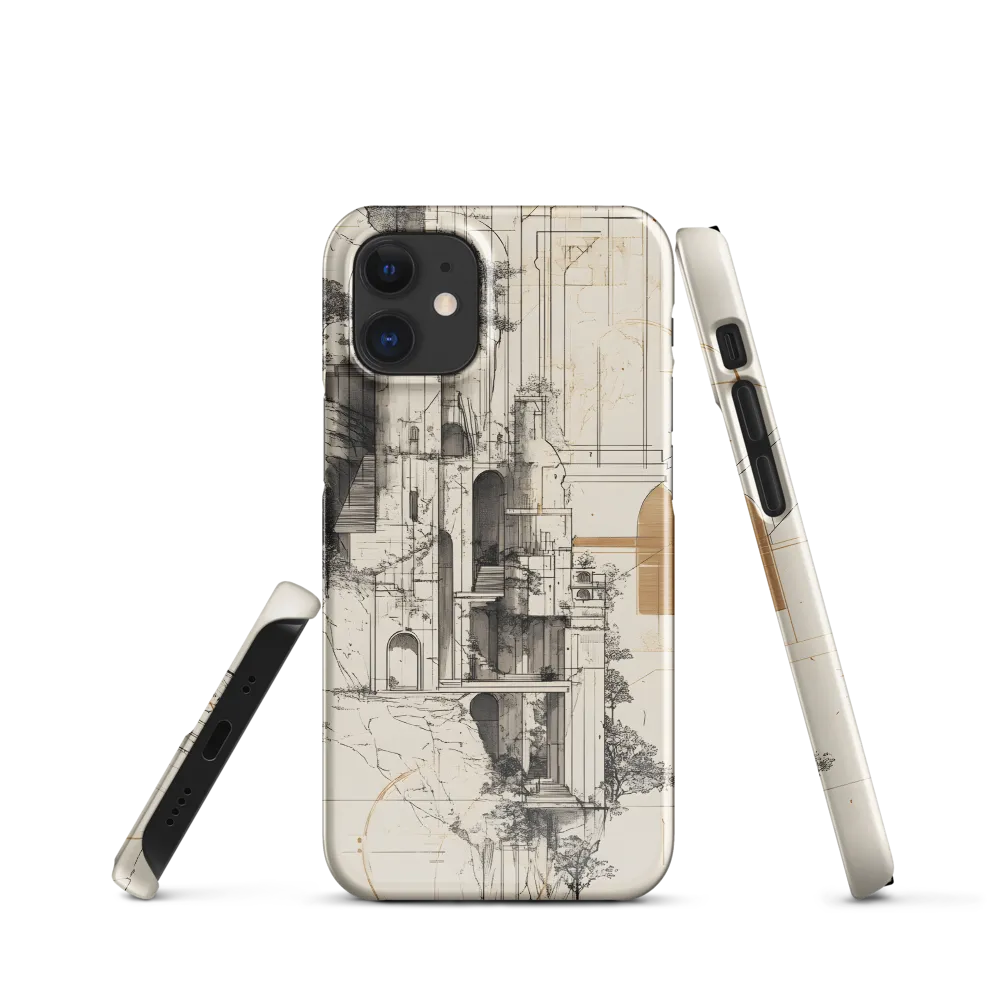Ethereal Architectures | Phone Case |  12 Mini | Snap Case | Glossy