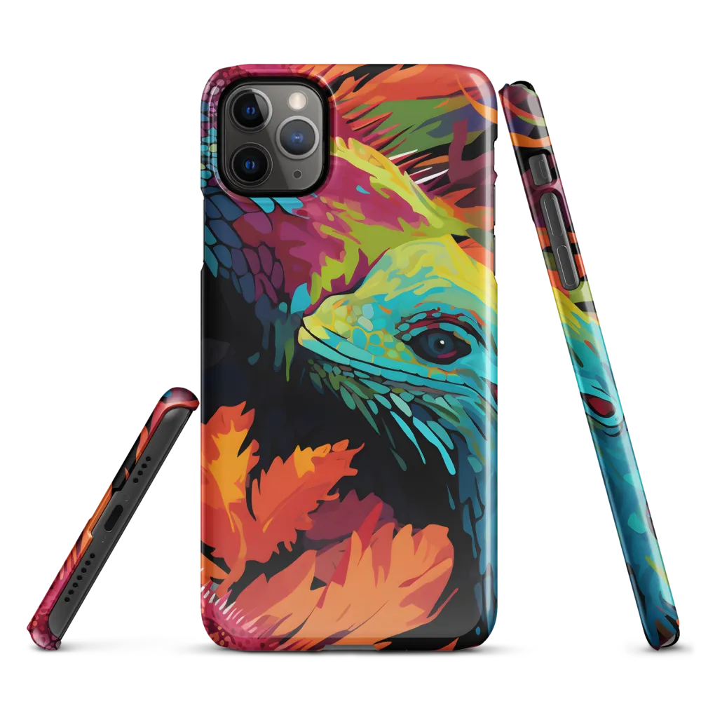 Vibrant Reptilian Harmony | Phone Case |  11 Pro Max | Snap Case | Glossy