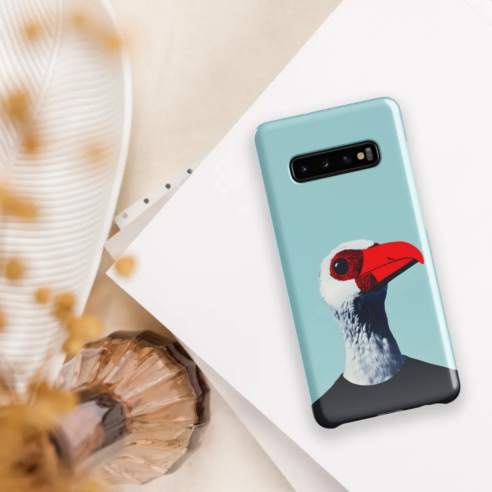 The Surreal Avian Portrait | Phone Case |  S10 Plus | Snap Case | Glossy