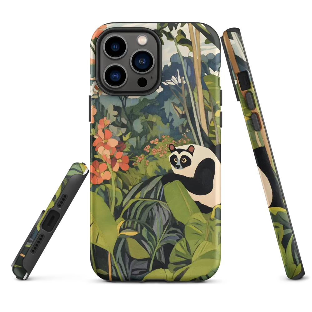 Panda in Paradise | Phone Case |  13 Pro Max | Tough Case | Matte