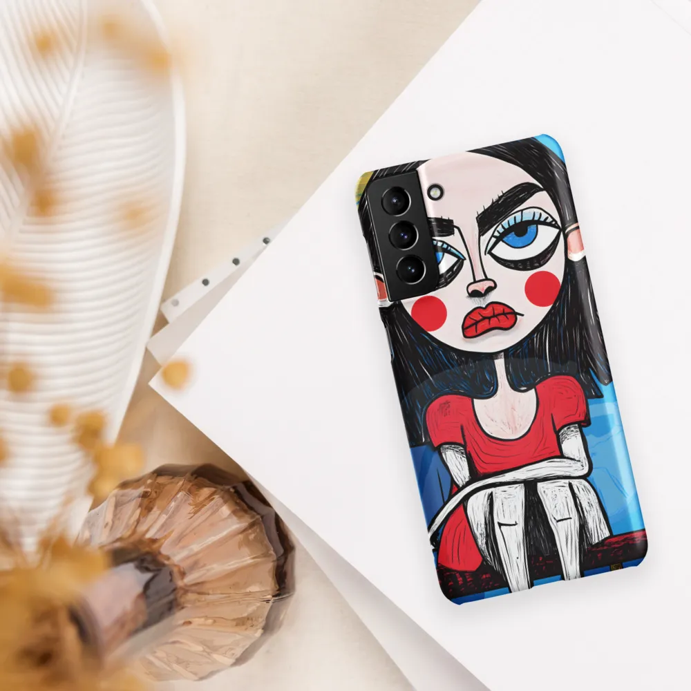 Bold Defiance | Phone Case |  S21 Plus | Snap Case | Matte