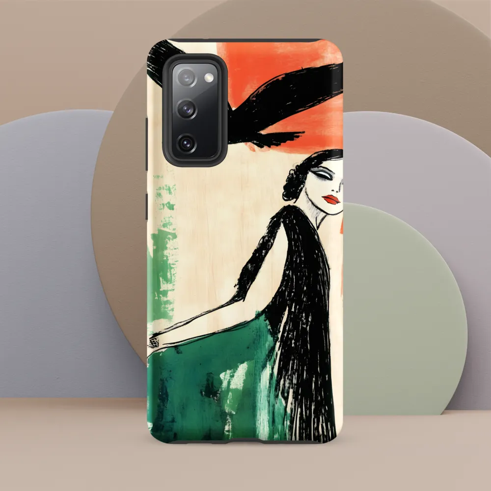 Elegance in Flight | Phone Case |  S20 FE | Tough Case | Matte