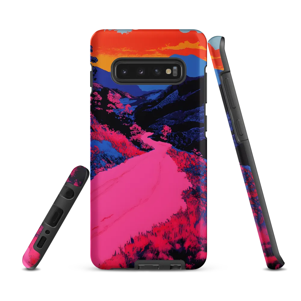 Ethereal Landscape in Vivid Hues
