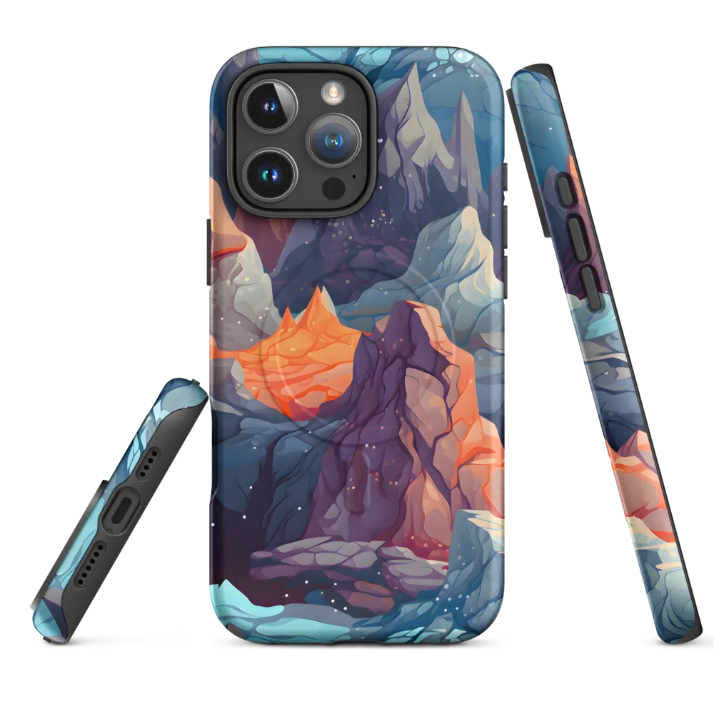 Mystical Peaks of Imagination | Phone Case |  16 Pro Max | MagSafe® Tough Case | Matte