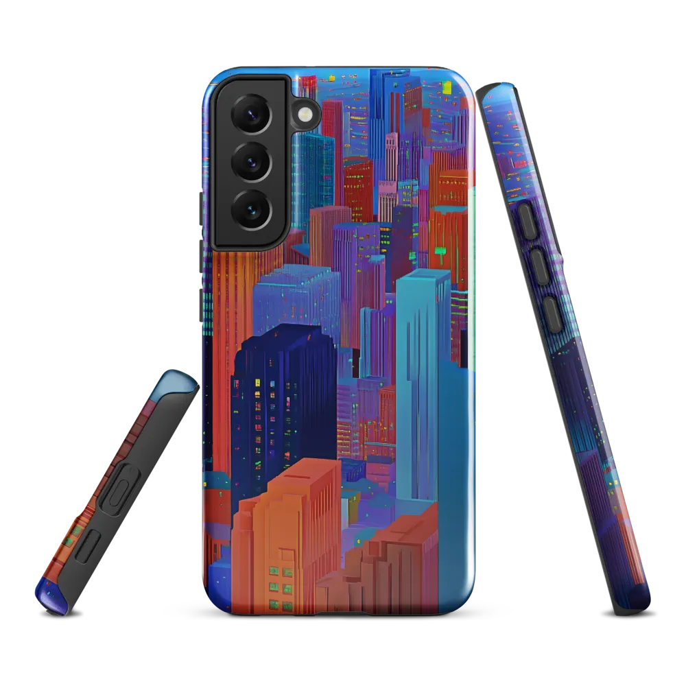 Vibrant Metropolis in Twilight