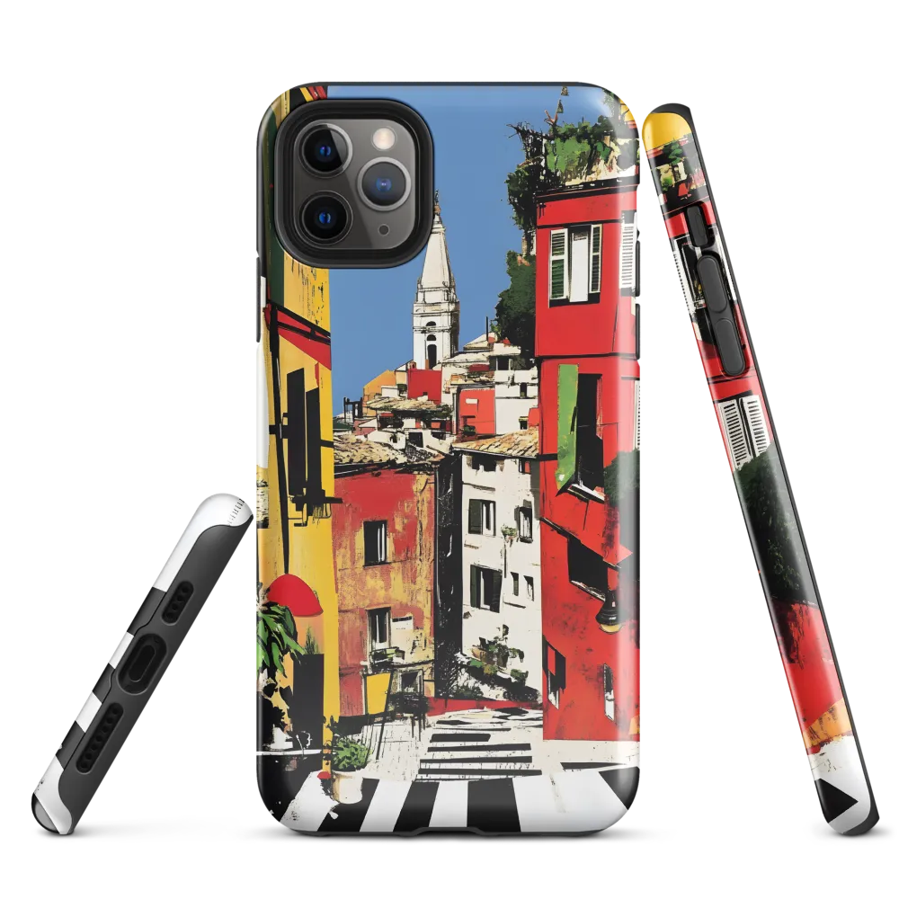 Colorful Streets of Urban Splendor | Phone Case |  11 Pro Max | Tough Case | Glossy