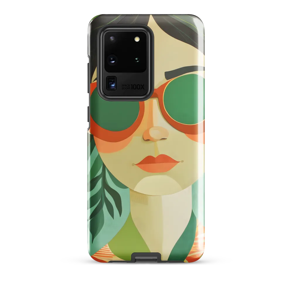 Bold Serenity: A Modern Portrait