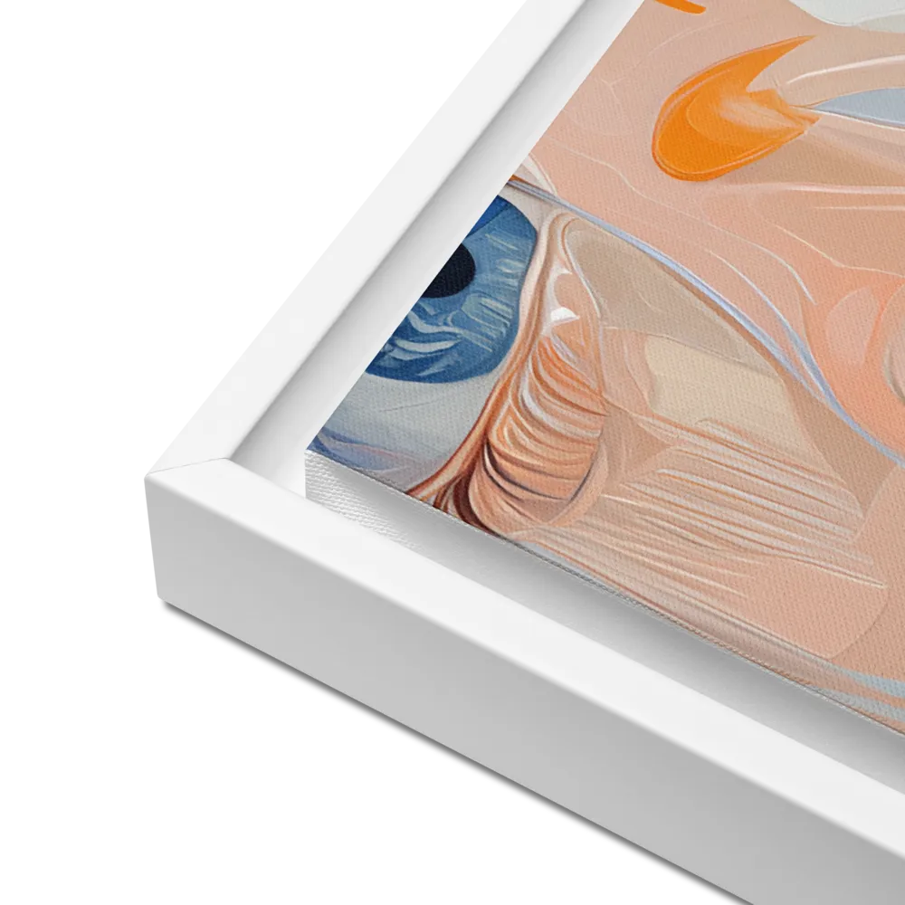 Ethereal Expressions | Canvas with White Frame | 18″×24″