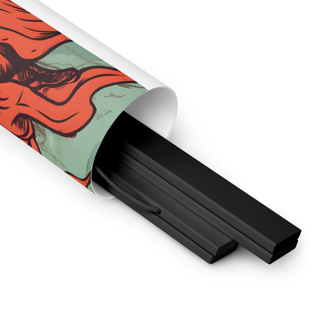 Fury Unleashed | Poster With Black Wood Hanger | 18″×24″