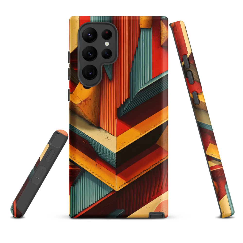 Geometric Harmony | Phone Case |  S22 Ultra | Tough Case | Matte