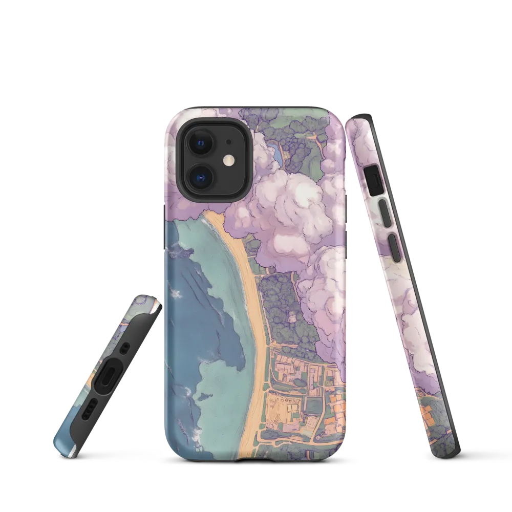 Serenity Over the Coast | Phone Case |  12 mini | Tough Case | Matte
