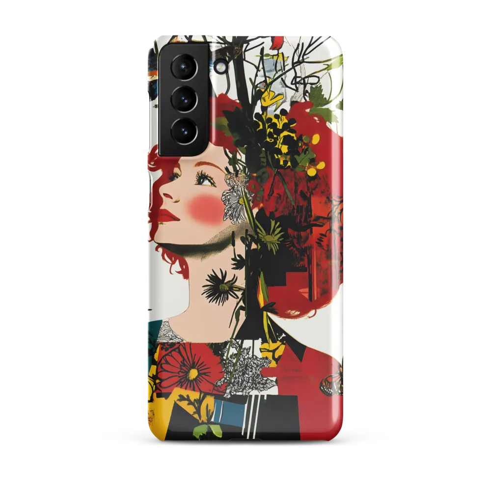 Floral Dreams | Phone Case |  S21 Plus | Snap Case | Glossy