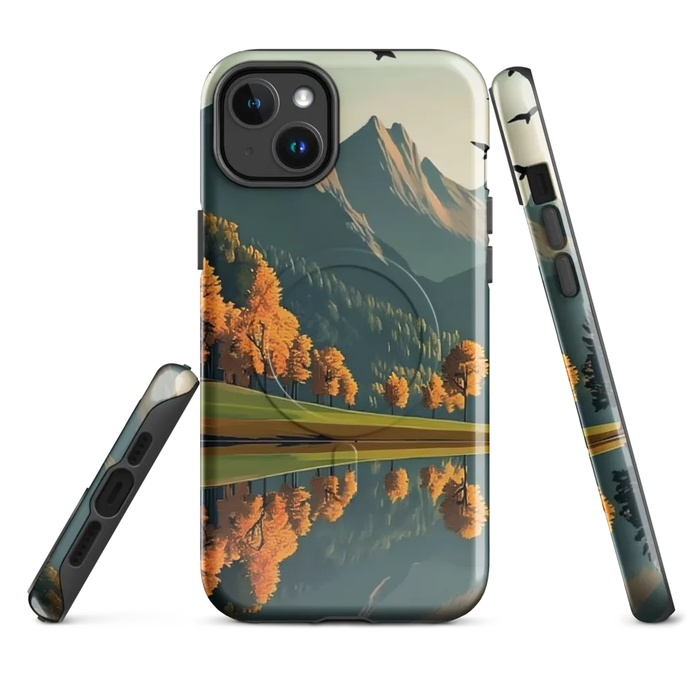 Reflections of Autumn | Phone Case |  14 Plus | MagSafe® Tough Case | Glossy