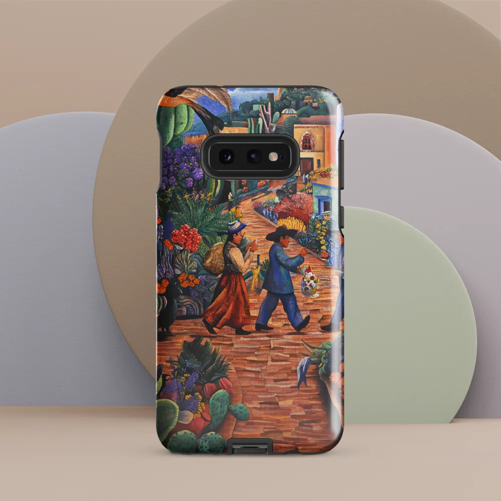 A Mosaic Journey Through Colorful Landscapes
