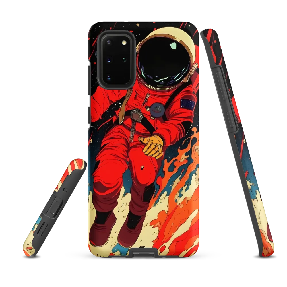 Cosmic Descent of the Astronaut