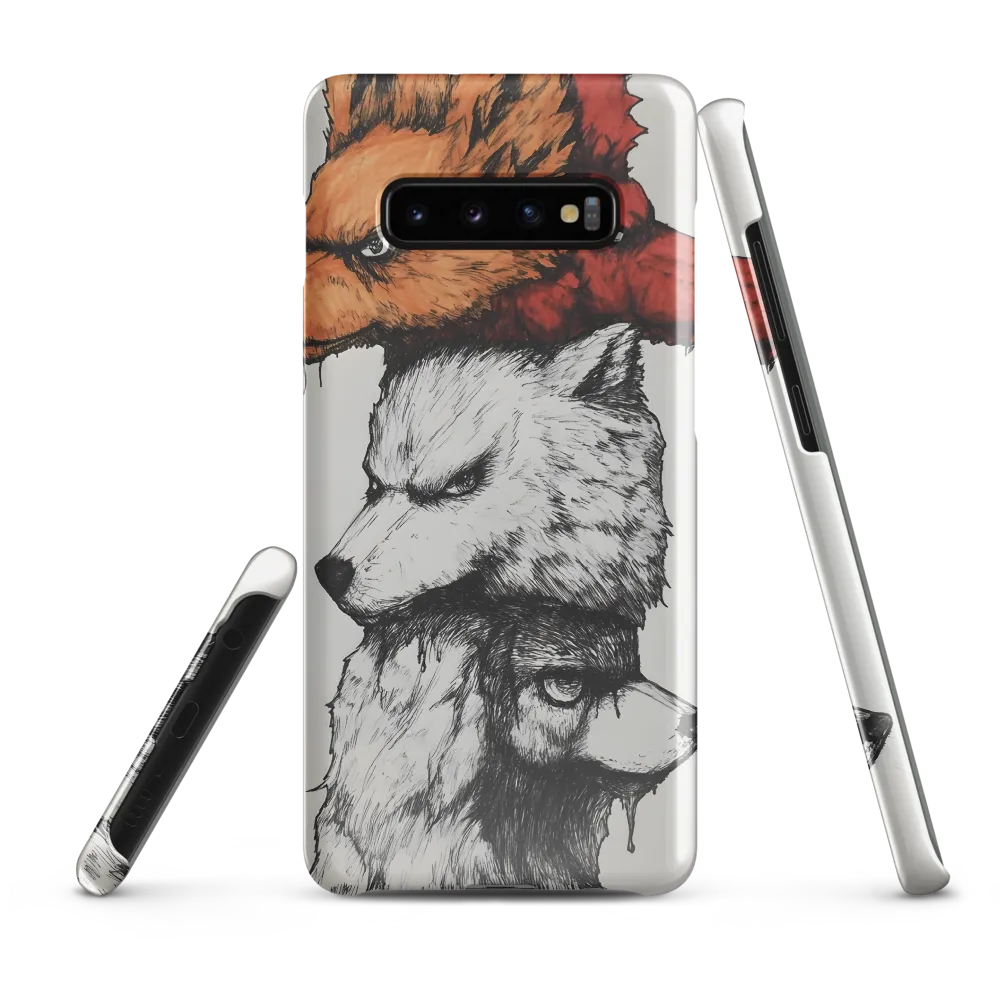 Fierce Canine Assembly | Phone Case |  S10 Plus | Snap Case | Glossy