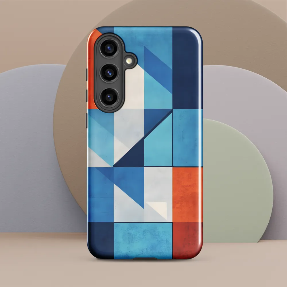 Geometric Harmony in Color | Phone Case |  S24 Plus | Tough Case | Glossy
