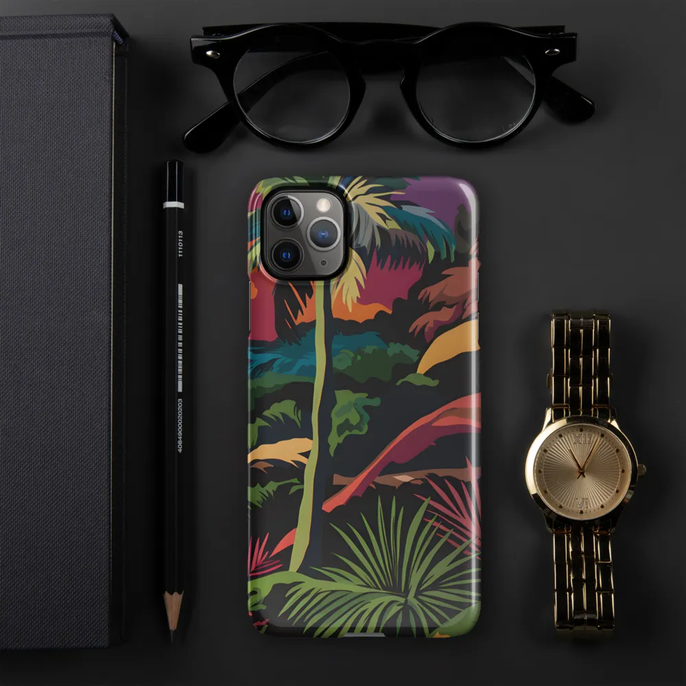 Tropical Sunset Escape | Phone Case |  11 Pro Max | Snap Case | Glossy