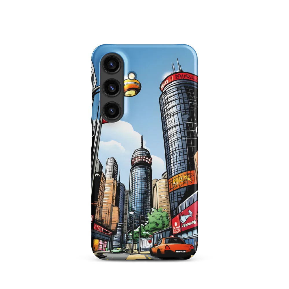 Urban Pulse: A Comic Cityscape