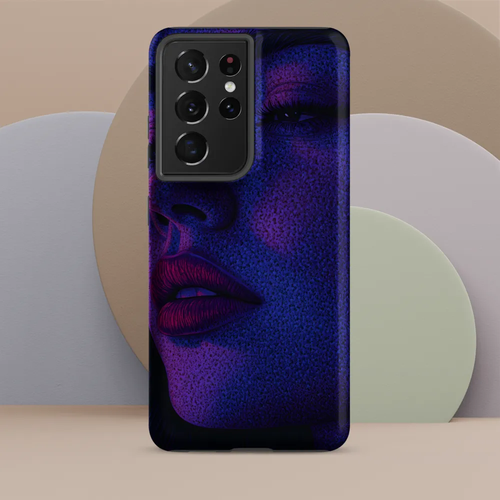 Stippled Neon Profile