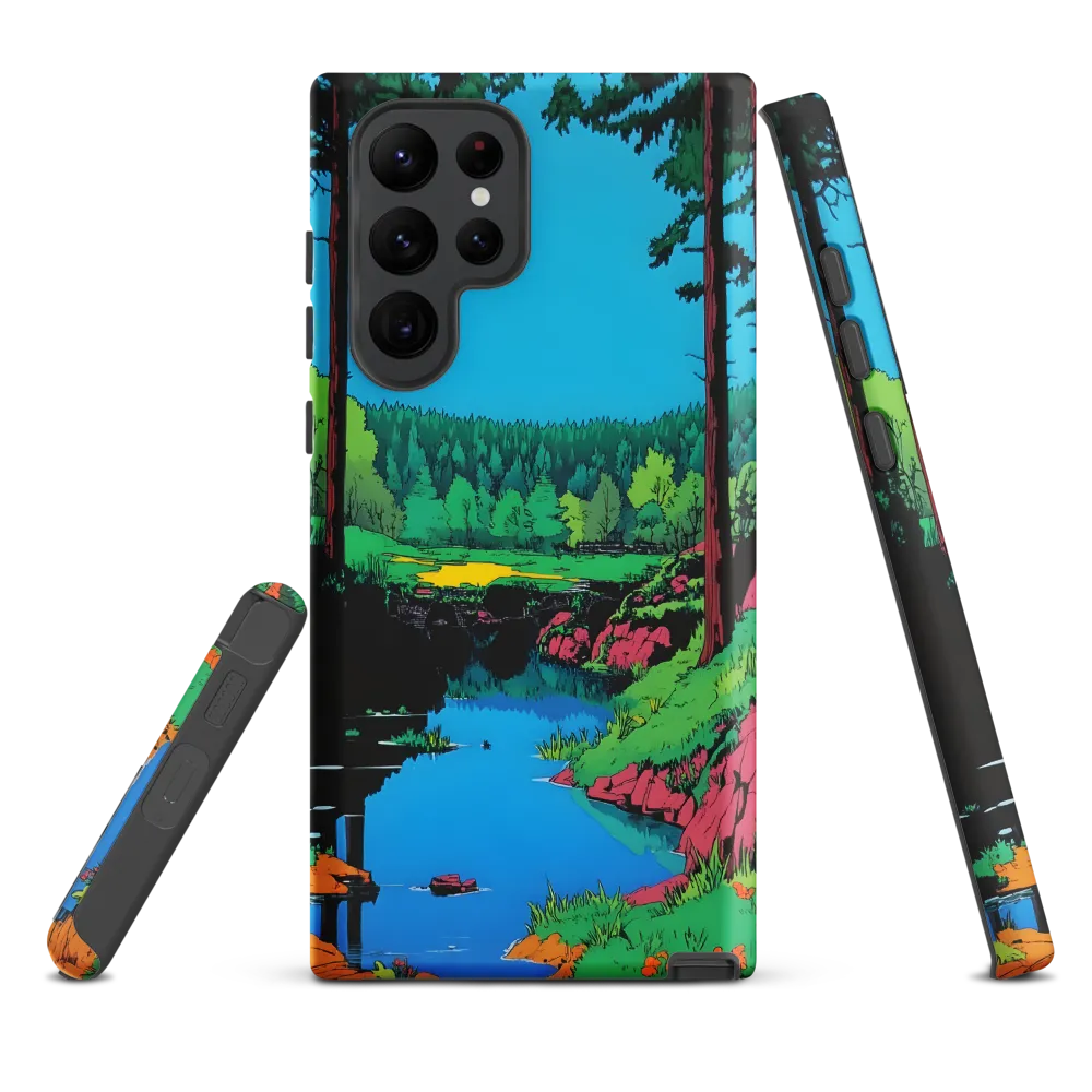Tranquil Reflections: A Vibrant Landscape